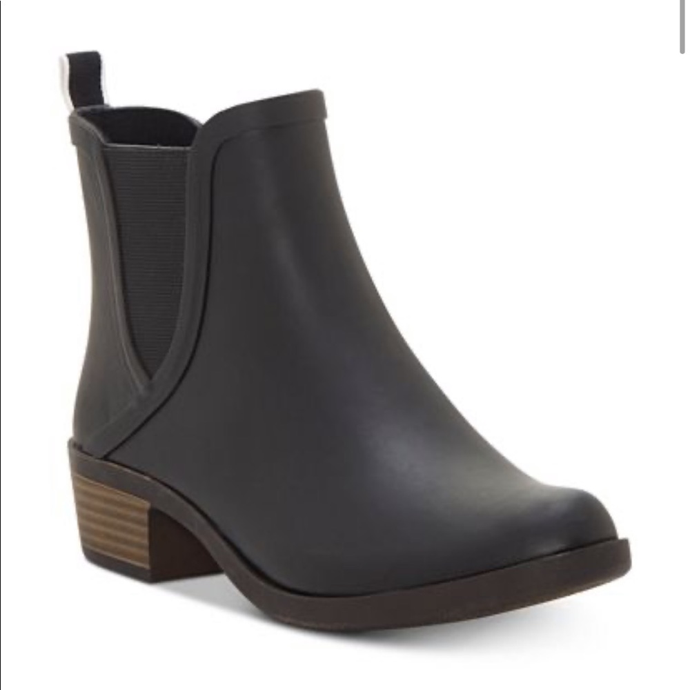 Lucky Brand Basal H2O booties, black NWT